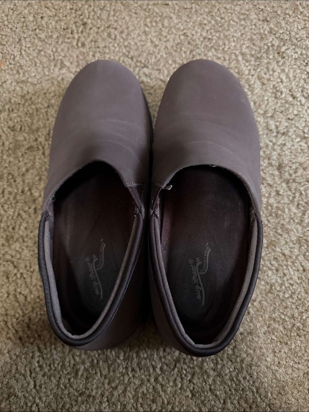 Women’s easy street comfort wave slip-on shoes - Brown